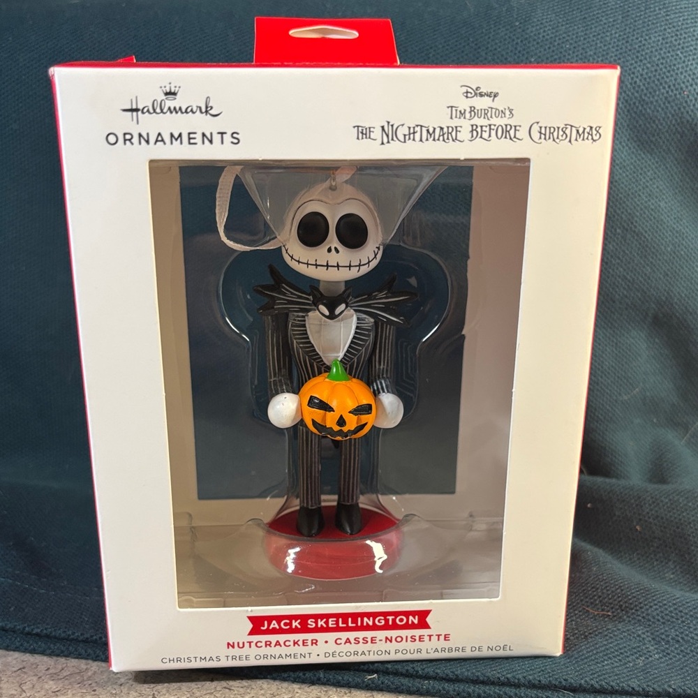 Hallmark Disney ornament Jack Skellington Nutcracker BRAND NEW!
